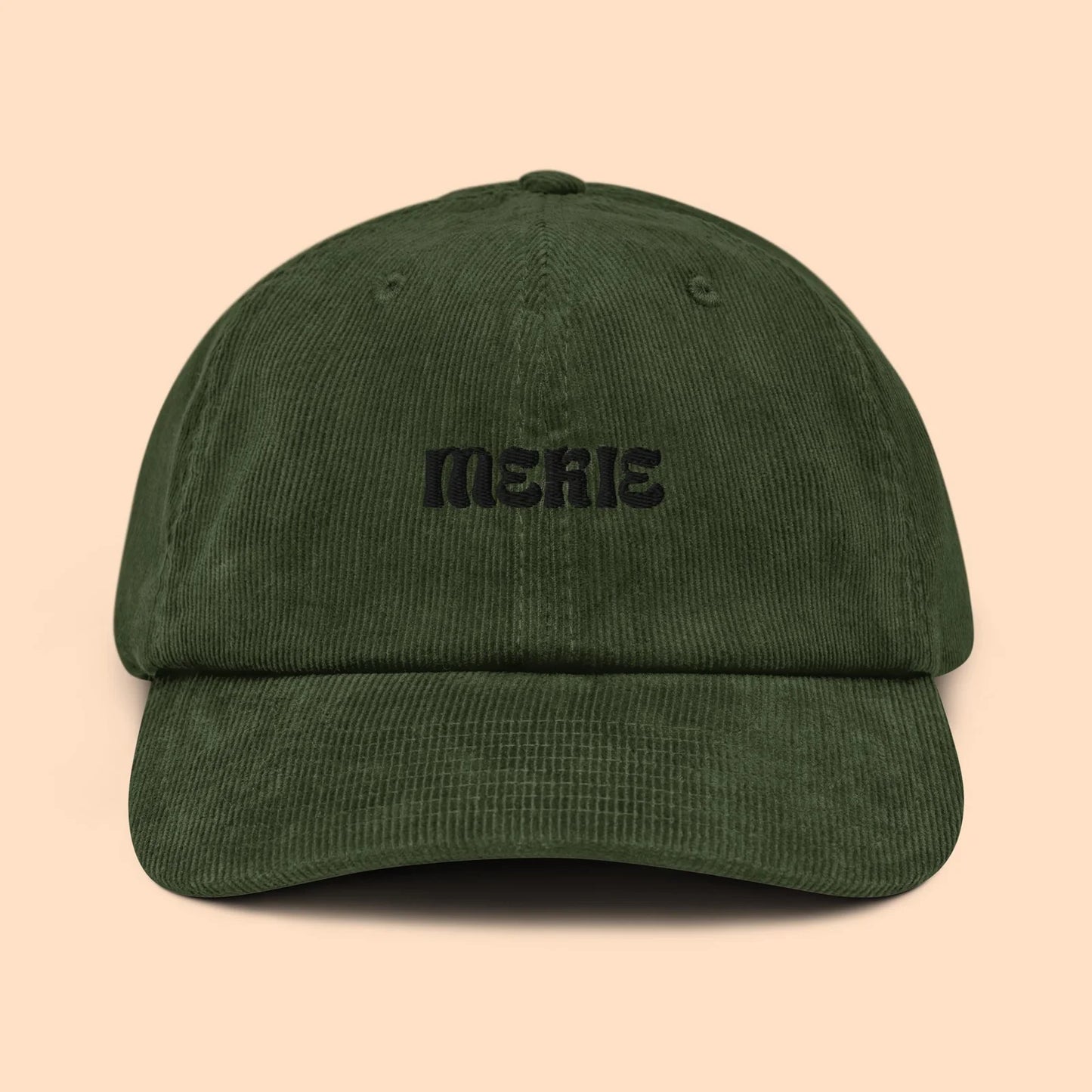 Cap Veludo Cotelê - Mekie Preto