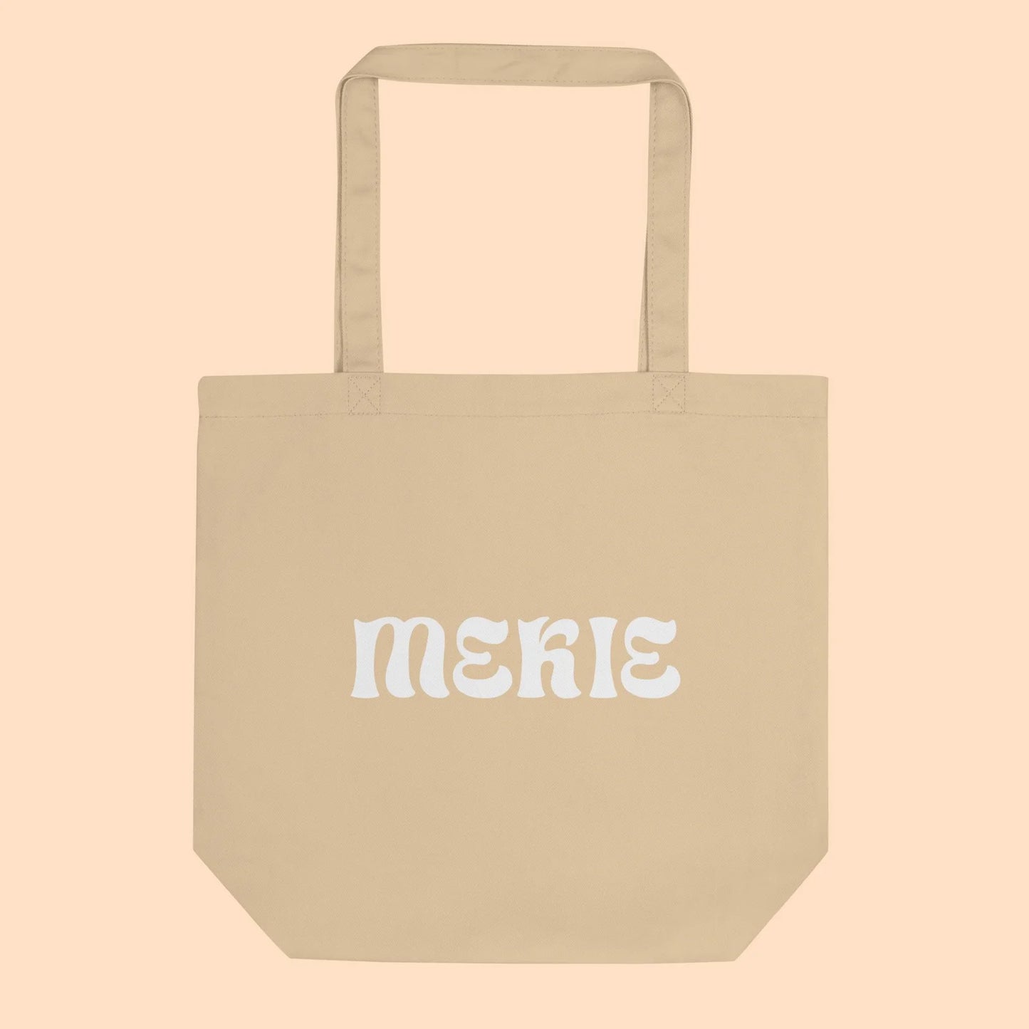 Tote Bag - Mekie Branco Bordado