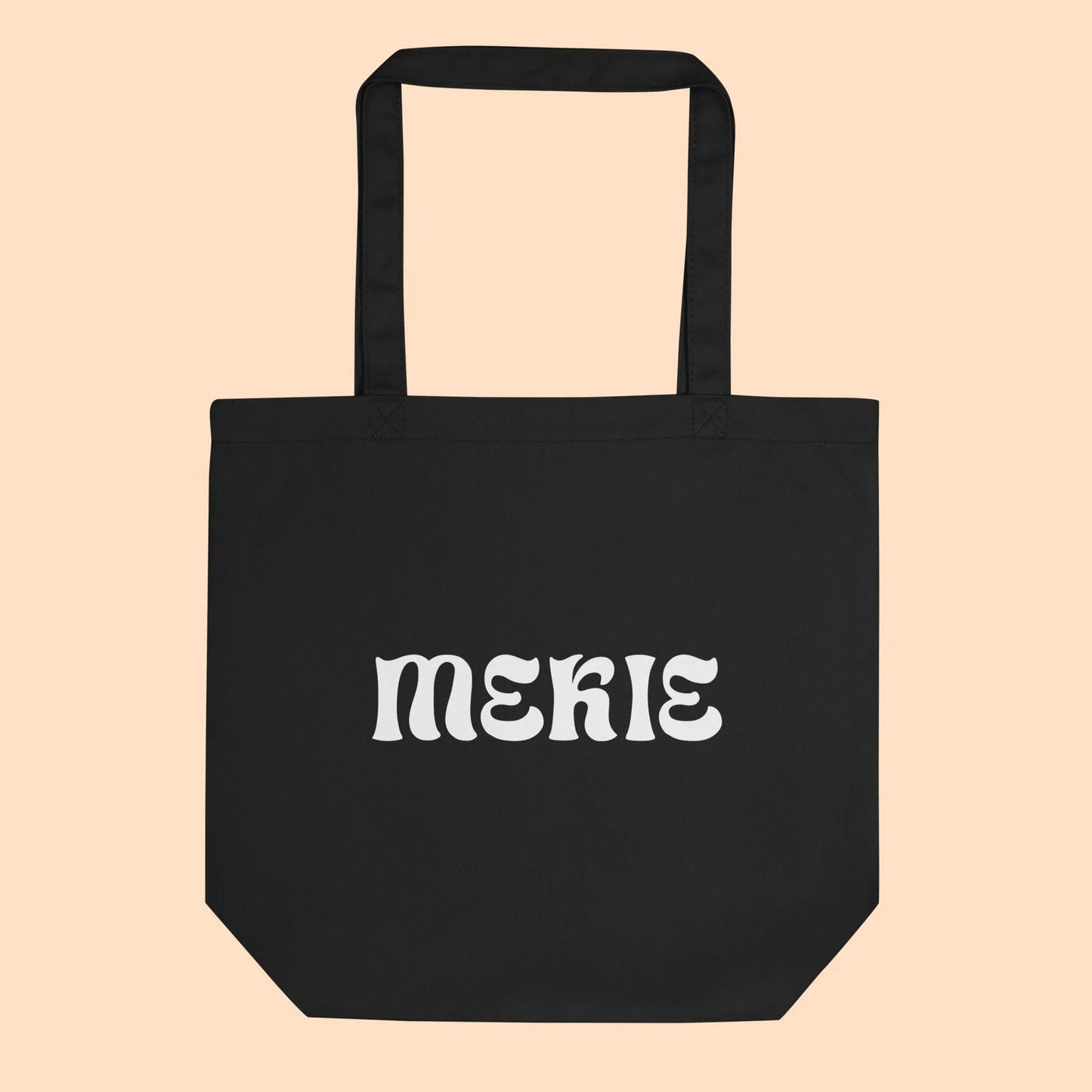 Tote Bag - Mekie Branco Bordado