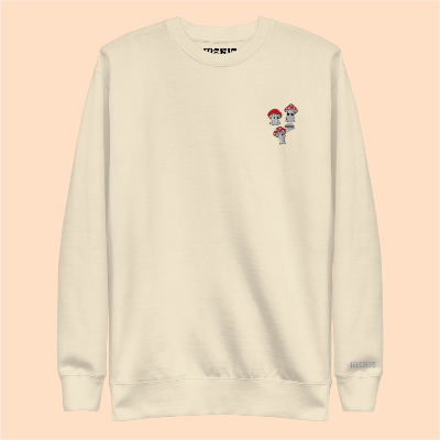 Sweat – Cogumelos Bordado