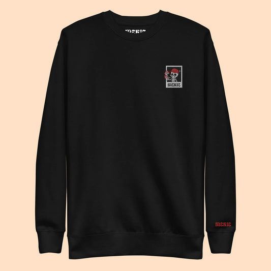 Sweat – Esqueleto Bordado