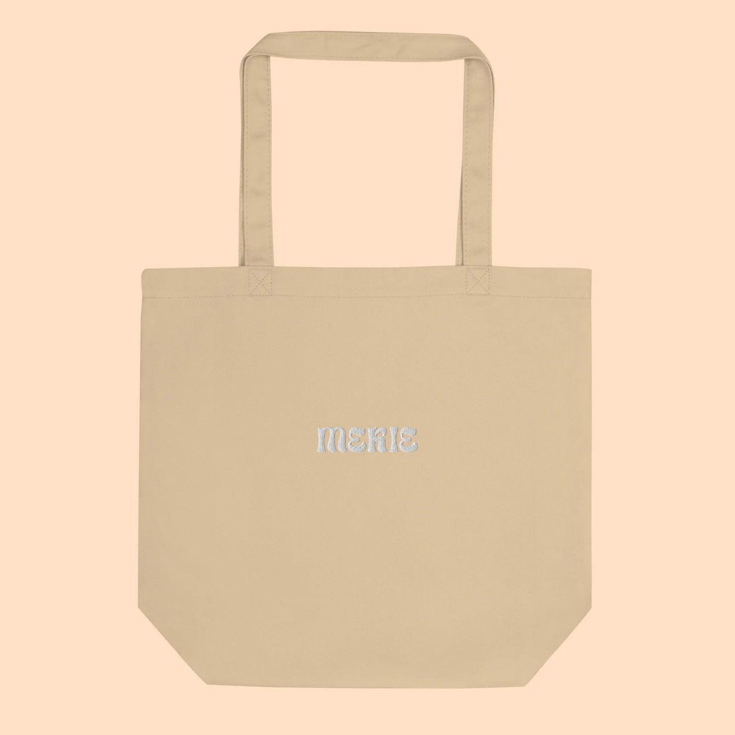 Tote Bag - Mekie Branco Bordado