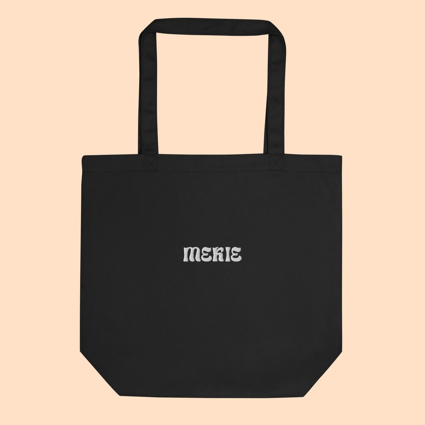 Tote Bag - Mekie Branco Bordado
