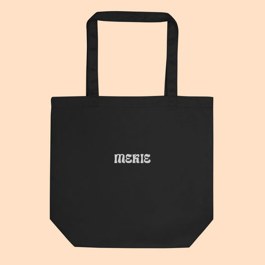 Tote Bag - Mekie Branco Bordado