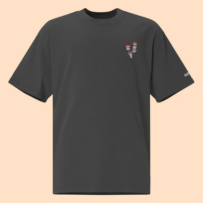 T-shirt Oversize – Cogumelos Bordado