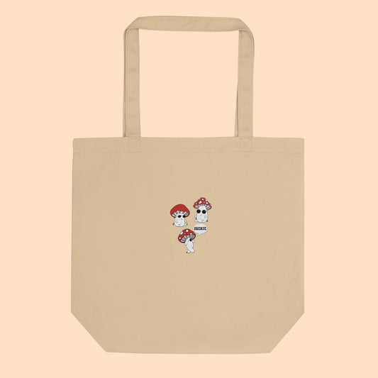Tote Bag - Cogumelos Bordado