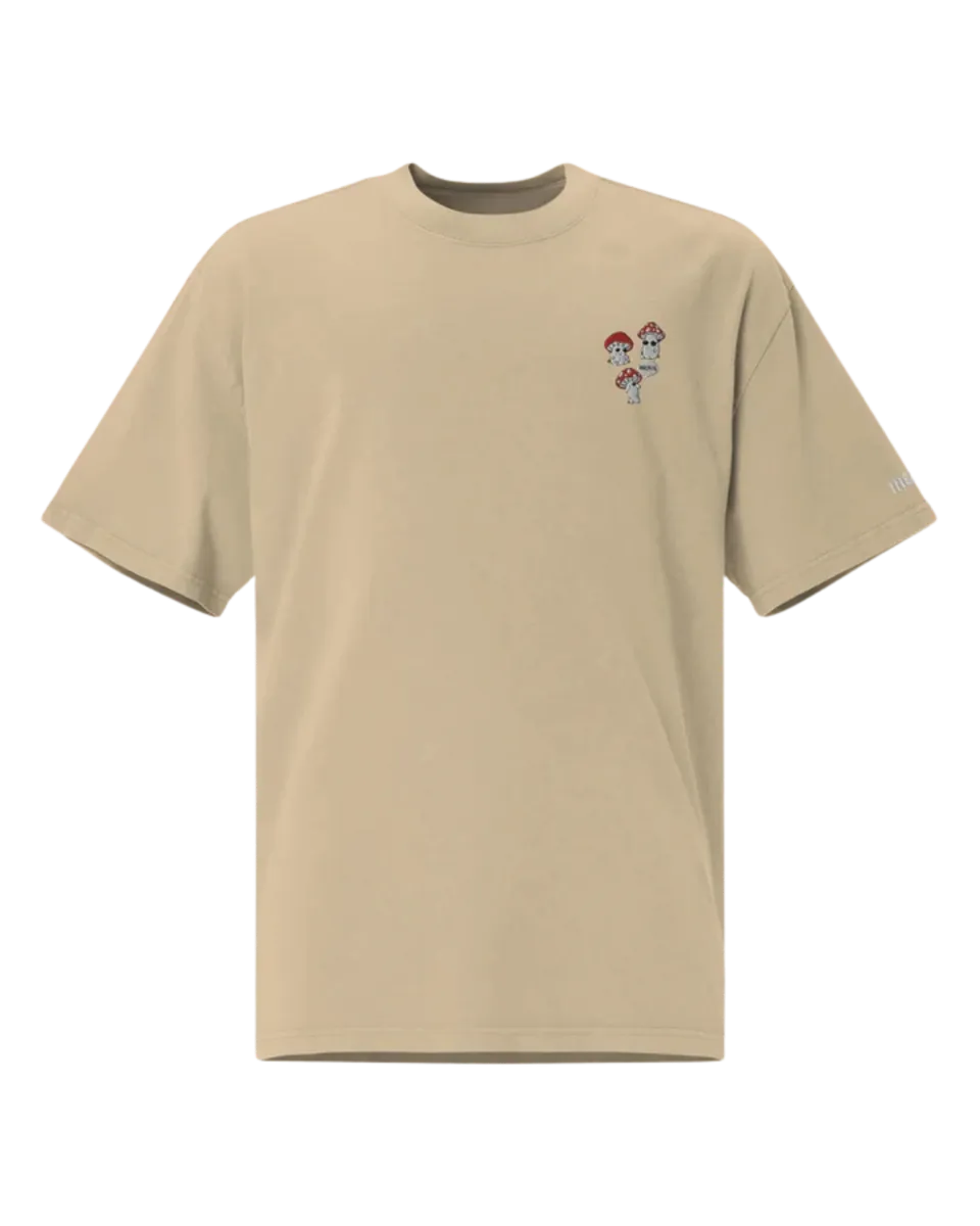 T-shirt Cogumelos Bege